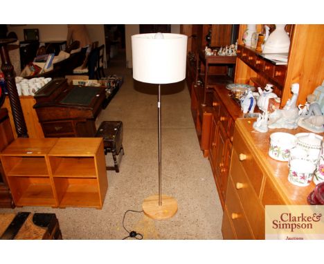 A modern standard lamp 