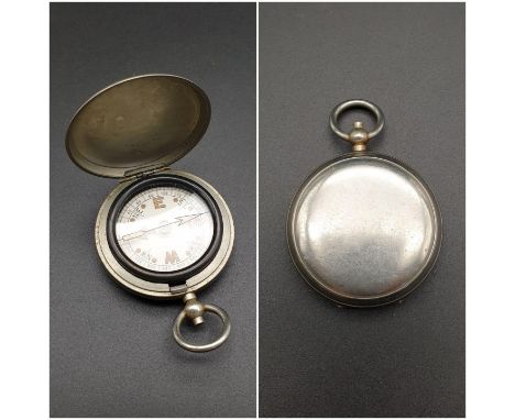 WW1 British Officers Private Purchase ?Dennison? Compass Dated 1917. 