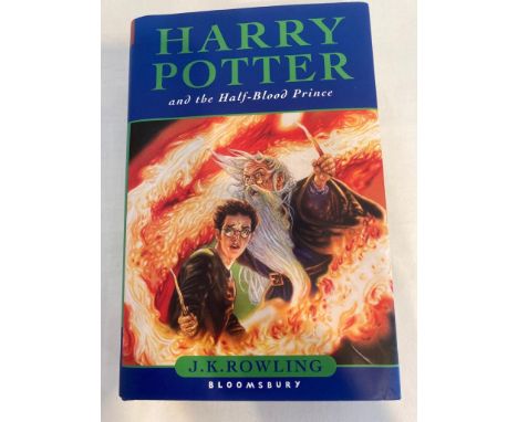 First edition of Harry Potter and the half blood prince. Complete with dust jacket in perfect condition.Exceptional example. 