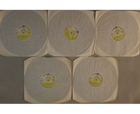 THE SUS BAND - ROCKSTEADY TO THE MUSIC 12" (LUCKY 13 RECORDS LTR 003). Great opportunity here for 5 x original 12" copies of 