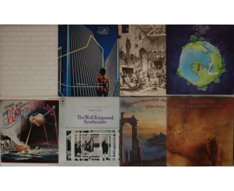 PROG - LPs. Essential listening with this collection of 19 x LPs. Artists/titles include Pink Floyd - The Wall (SHDW 411 with