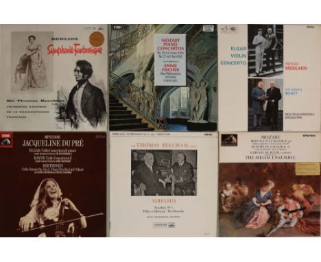CLASSICAL - HMV/EMI STEREO LPs. Superb collection of 6 x original/early stereo edition LPs. Works are Sir Thomas Beecham - Be