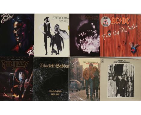 ROCK/POP/FOLK/COUNTRY - LPs. Musically varied collection of around 80 LPs. Titles/artists include Ry Cooder, Fleetwood Mac, V