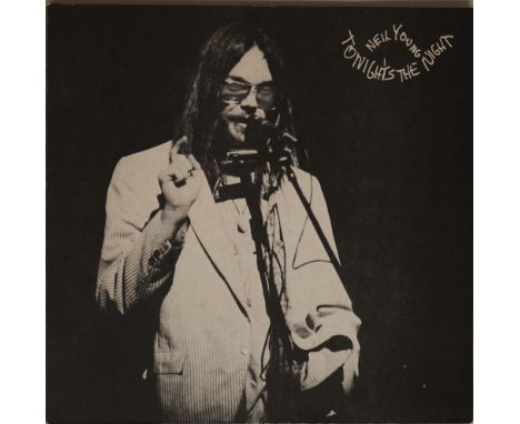NEIL YOUNG - TONIGHT'S THE NIGHT LP (DUTCH TEST PRESSING LP. Super scarce original Dutch white label test pressing of the cla