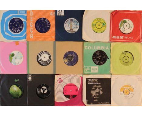 CLASSIC ROCK - 45s. Essential grooves here with this collection of around 120 x 7". Expect classics from the likes of The Rol