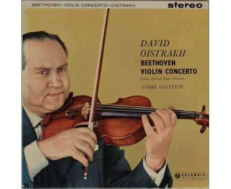 SAX 2315 - DAVID OISTRAKH - BEETHOVEN VIOLIN CONCERTO (1ST UK STEREO EDITION). Fantastic original UK stereo edition copy of t