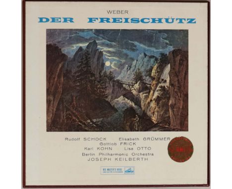 ASD 319/321 - WEBER - DER FREISCHUTZ - ORIGINAL UK STEREO EDITION. Top copy of Joseph Keilberth, Elisabeth Grummer, Rudolf Sc
