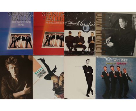 POP 12"/LPs. A collection of approximately 100 x 12" including some LPs with artists/titles to include Spandau Ballet (x2)- T