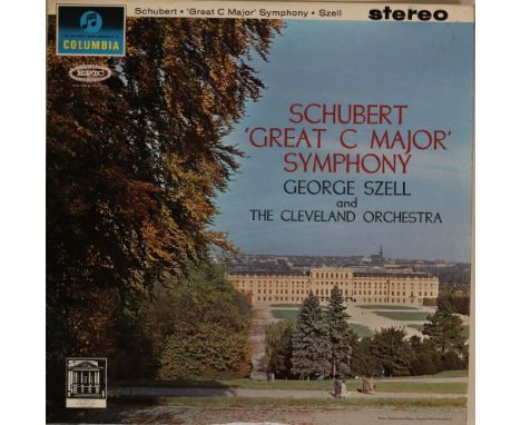 COLUMBIA SAX 2517 (1ST STEREO EDITION) - GEORGE SZELL AND THE CLEVELAND ORCHESTRA - SCHUBERT GREAT C MAJOR SYMPHONY. Original