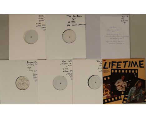ROCK/PROG/PSYCH LPs - UK TEST PRESSINGS. Another terrific selection of white label test pressings with 7 x UK issues here. Ti