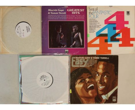 US TAMLA/MOTOWN PROMO/TEST PRESSING LPs. Superb selection of 5 x promo/test pressing US LPs. Titles are The Temptations - Pow