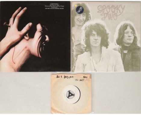 SPOOKY TOOTH - LPs/7" WHITE LABEL. Lovely selection of 2 x original title LPs with 1 x 7" white label test pressing. Titles a