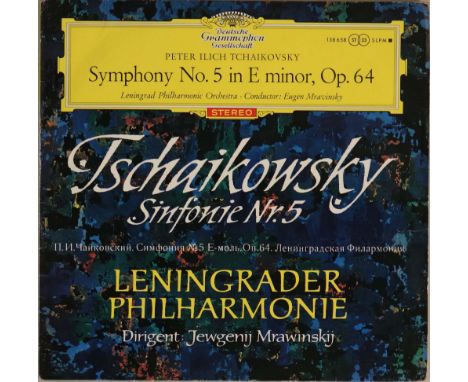 DEUTSCHE GRAMMOPHON SLPM 138 658 (1ST STEREO EDITION) - EUGEN MRAVINSKY WITH LENINGRAD PHILHARMONIC ORCHESTRA - TCHAIKOVSKY S
