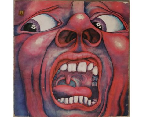 KING CRIMSON - IN THE COURT OF THE CRIMSON KING LP (1ST UK PRESSING ILPS 9111). A well presented original UK pressing of the 