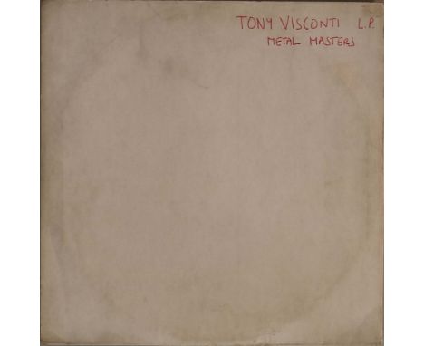 TONY VISCONTI - VISCONTI'S INVENTORY - UK ACETATE LP RECORDINGS. Perhaps unique 2 x single sided acetate LPs of the famed Ton