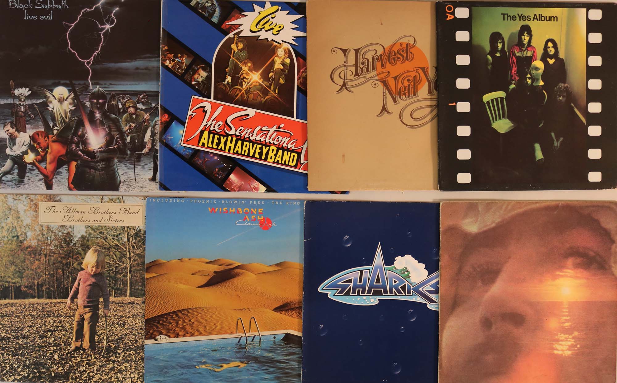 70s ROCK LPs. Classic collection of around 85 x essential LPs. Artists ...