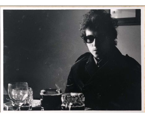 BOB DYLAN BARRIE WENTZELL PHOTOGRAPH. An original photographic print of an image taken by noted photographer Barrie Wentzell,