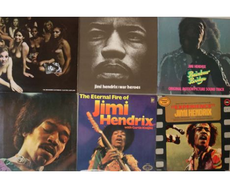 JIMI HENDRIX - LPs. Here's buster with this wicked collection of 6 very clean albums! Titles are Electric Ladyland (UK Polydo