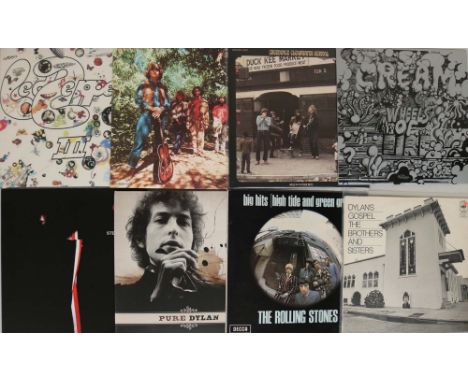 CLASSIC ROCK/FOLK/BLUES LPs. A collection of x22 high quality repressings with artists/titles to include: Led Zeppelin - Led 