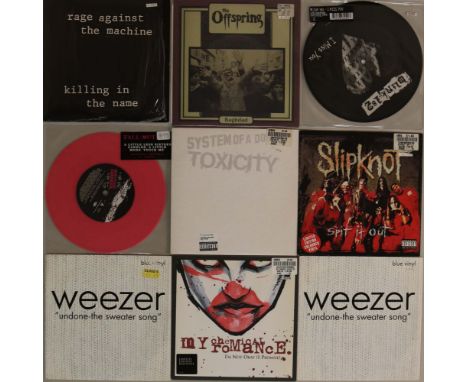 POP-PUNK/HEAVY ROCK - 2000s US ARTISTS. Perhaps reminiscing here in our office with this mega collection of 17 picture/colour