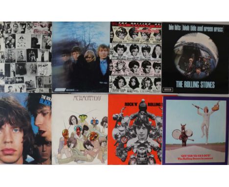 ROLLING STONES/ELO - LPs. Nice split collection of 22 x LPs. Stones titles include Exile On Main St (UK original COC 69100 co