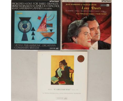 HMV - ASD 400/252/384 - SILVESTRI/TAUSKY/BEECHAM - ORIGINAL UK STEREO EDITION LPs. Harmonious selection of 3 x original UK st