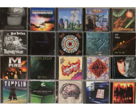 METAL/HEAVY ROCK - CDs. Ferocious collection of 23 x original title CDs. Artists/titles include Newman - S/T (Point 10046), T