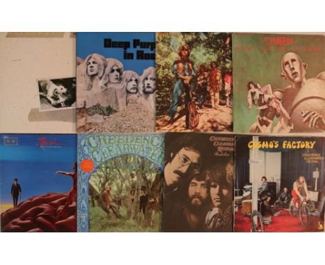 70s ROCK LPs. Classic collection of around 85 x essential LPs. Artists/titles include Fleetwood Mac - Tusk, Deep Purple - In 