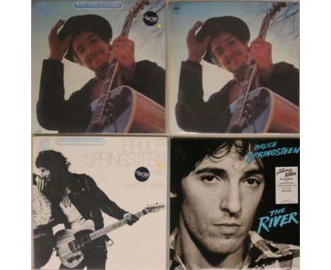 BOB DYLAN/BRUCE SPRINGSTEEN - LPs. Excellent selection of 4 x LPs including 2 x audiophile pressings. Titles are Bob Dylan - 