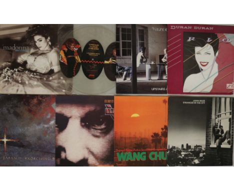 60s/80s ROCK/POP 12"/7". A collection of around 25 x 12", some LPs and 340 x 7" with titles/artists to include Madonna, Toyah