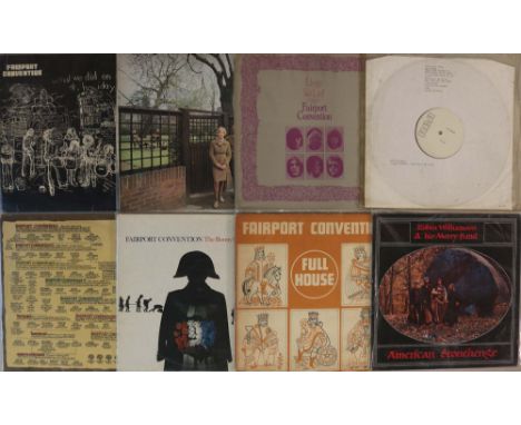 FOLK - LPs. Fantastic musical offering of 37 x LPs including early Fairports, including signed pieces... Artists/titles inclu