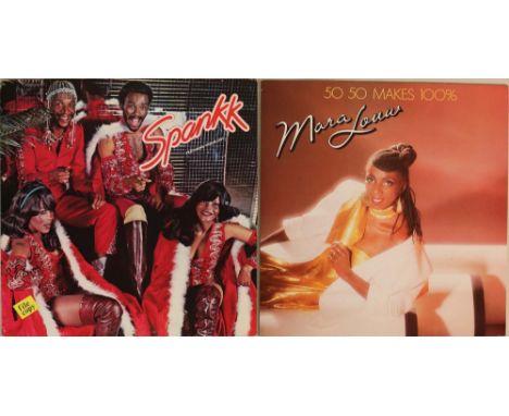 SPANKK/MARA LOUW - SOUTH AFRICAN SOUL LP RARITIES. Superb bundle of 2 x extremely tricky to track down South African Soul LPs