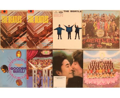 CLASSIC ROCK &amp; POP - LPs. Rockin' collection of around 100 x LPs including a few 12". Artists/titles include The Beatles 