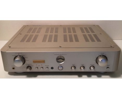 MARANTZ PM 17 INTEGRATED AMPLIFIER. A Marantz PM 17 integrated amplifier, with remote control and kettle lead.