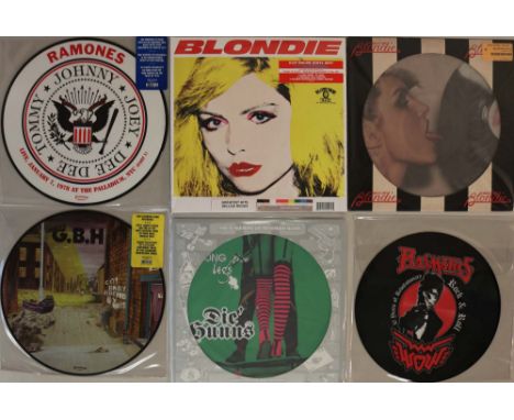 PUNK/POST PUNK - LPs/12" WITH LIMITED EDITION PICTURE DISCS. Superb package of 8 x LPs/12" including highly limited edition r