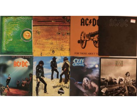 HEAVY ROCK/METAL - LPs. Blistering collection of 27 x essential LPs often presented in ace condition! Titles are Alice Cooper