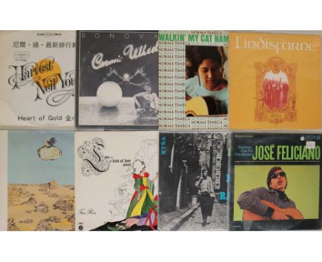 FOLK/FOLK-ROCK - LPs. Stunning' collection of around 40 x LPs. Artists/titles include Neil Young (Taiwan Press. FL-2185), Don