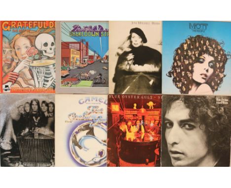 70s ROCK - LPs. All the classics with this collection of around 80 x LPs. Artists/titles include Grateful Dead - Skeletons Fr