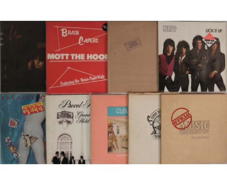 CLASSIC ROCK &amp; PROG - LPs. High quality collection of 9 x LPs. Titles are Nico - The End (ILPS 9311 - superb Ex+/Ex+), Mo