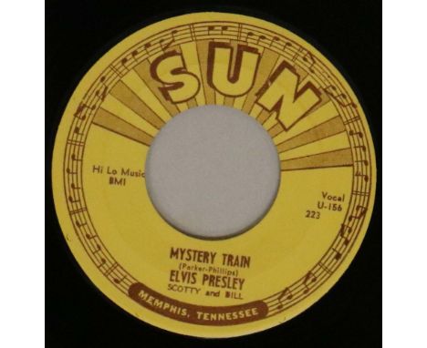 ELVIS PRESLEY - THE SUN RECORDS COLLECTION - SUN 223 - MYSTERY TRAIN (7"). Starting off this incredible complete collection o