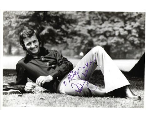 Tony Christie Signed photo black and white 10 x 8 inch. Dedicated To Mike. Condition report out of 10, 9. Two barely visible 