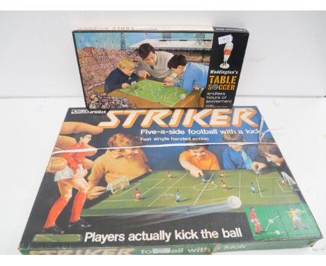 Two vintage boxed games, Striker Football with a Kick and Waddington's Table Soccer **PLEASE NOTE THIS LOT IS NOT ELIGIBLE FO