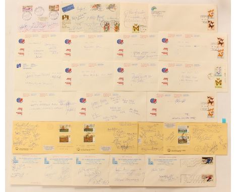 Olympic Memorabilia: A collection of assorted autographs, obtained at World Junior Championships 1988, UK National Championsh