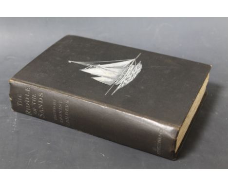 ERSKINE CHILDERS - 'THE RIDDLE OF THE SANDS, A Record of Secret Service Recently Achieved', Smith, Elder & co. 1903, first ed