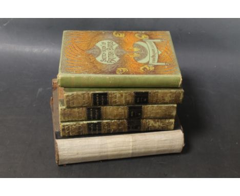 W. F. KIRBY - 'EUROPEAN BUTTERFLIES AND MOTHS', Cassell, Petter, Galpin &amp; Co. 1882 together with three volumes of 'Paxton