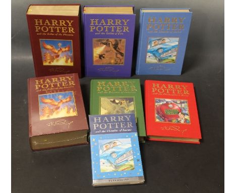 J. K. ROWLING - A COLLECTION OF HARRY POTTER COLLECTOR'S EDITION DELUXE BOOKS published by Bloomsbury to include 'Harry Potte