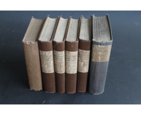 JOHN CHALONER SMITH - 'BRITISH MEZZOTINTO PORTRAITS', four vols., 1883 together with 'Sketch Book of Geoffrey Crayon Gent (Wa