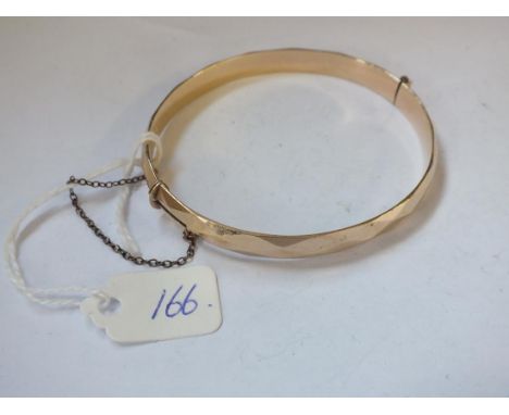 Rolled gold bangle       