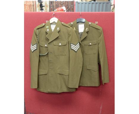 Two army dress jackets
