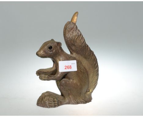 A novelty nutcracker in the form of a squirrel